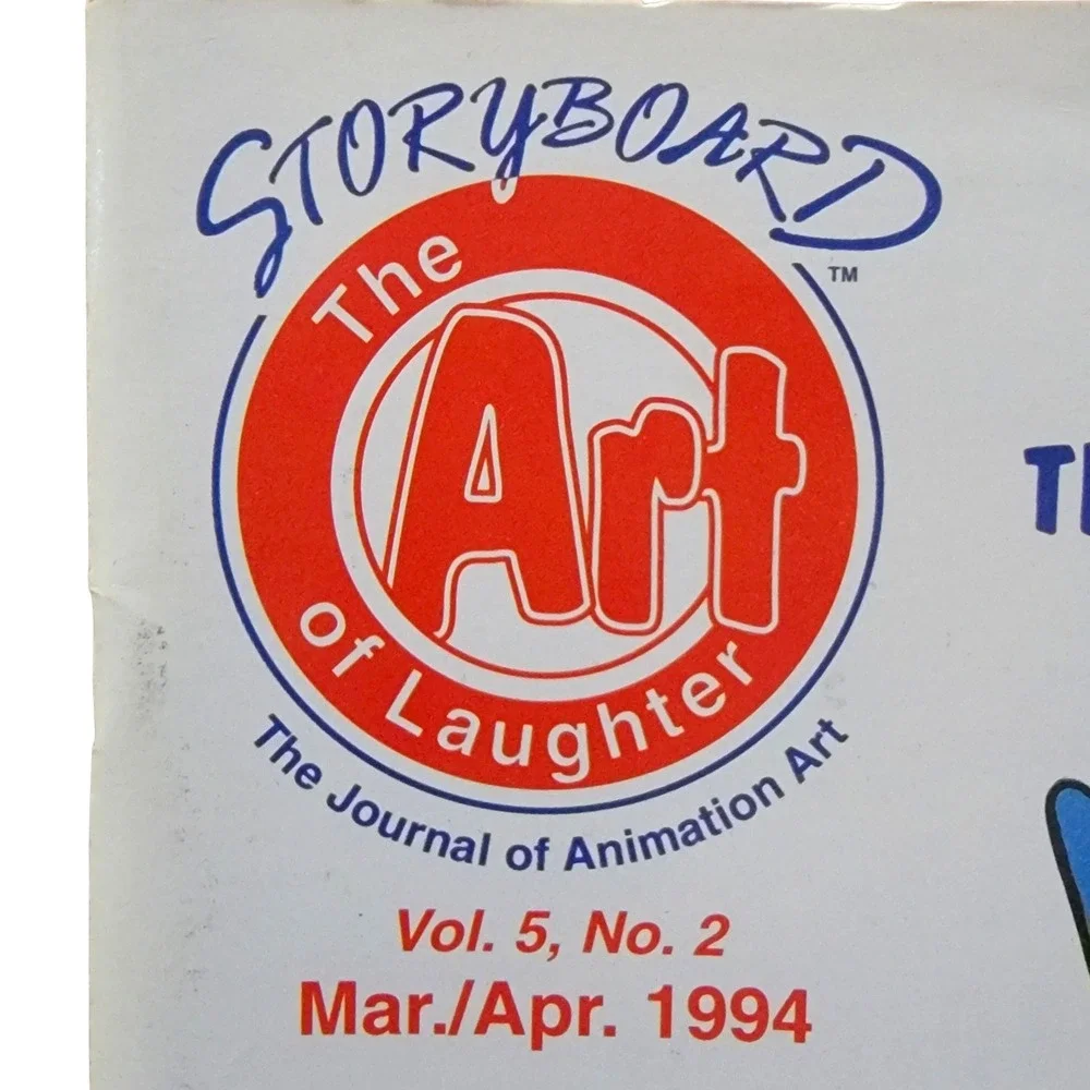Disney Storyboard The Art of Laughter Journal of Animation March April 94 Mickey